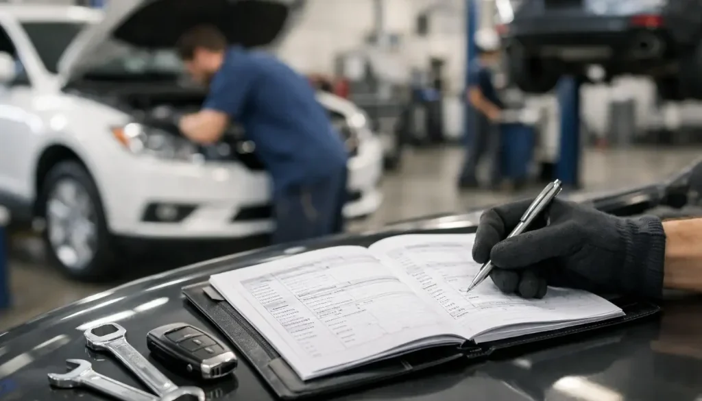 What Is Included in a Log Book Car Service?